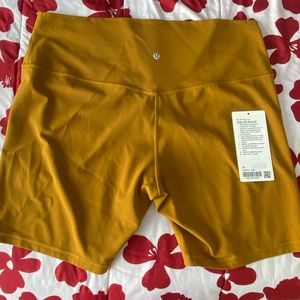 Lululemon Align HR Short 8" - Gold Spice
